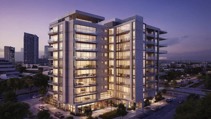 Charms Castle Premium Towers limited inventory 3 4 BHK luxury flats in Raj Nagar Extension